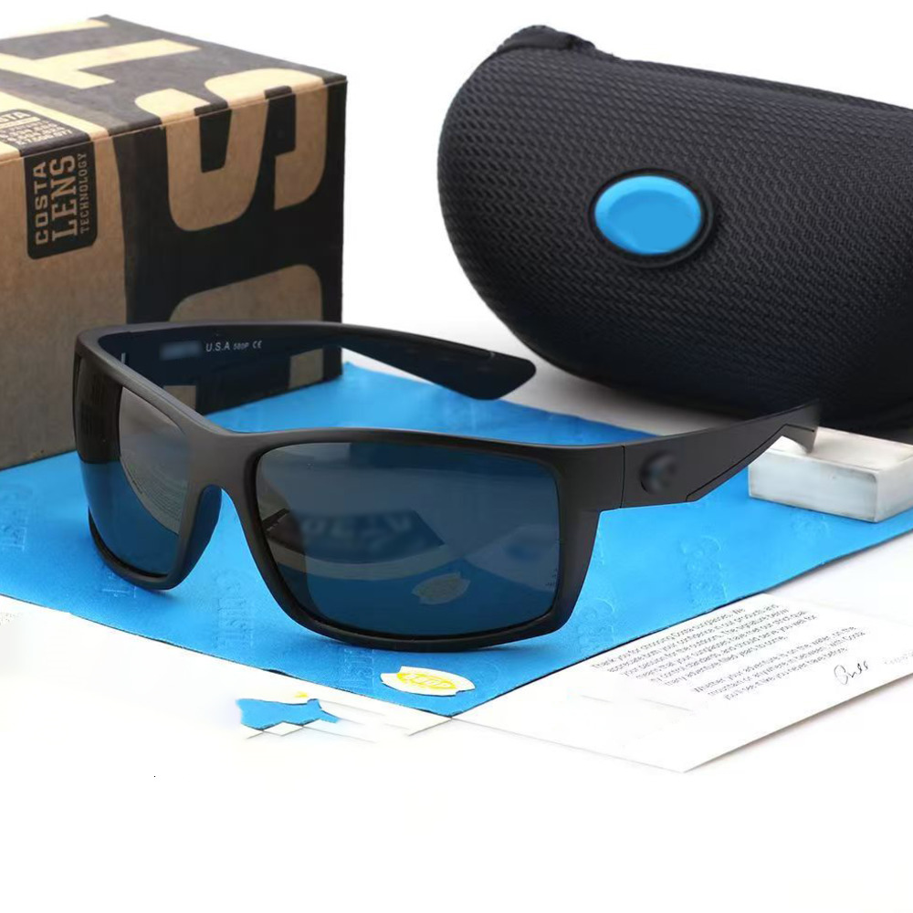 Sunglasses Sunglasses Top costal high quality Reefton RFT 98 polarized glasses men driving cycling sports fishing sunglasses AA