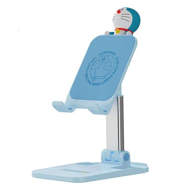 New Doraemon Desktop Folding Cartoon Creative Live Watching Drama Lazy People Adjustable Lift Cell Phone Stand