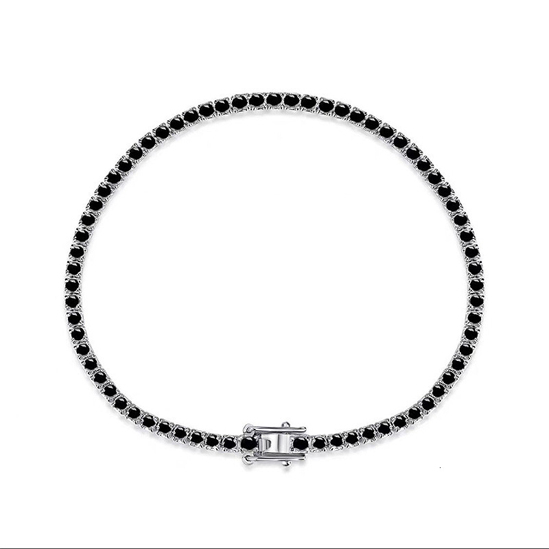 Hui Zhi Wing Jewelry New S Pure Sier Zircon Full Bracelet Fashion Style