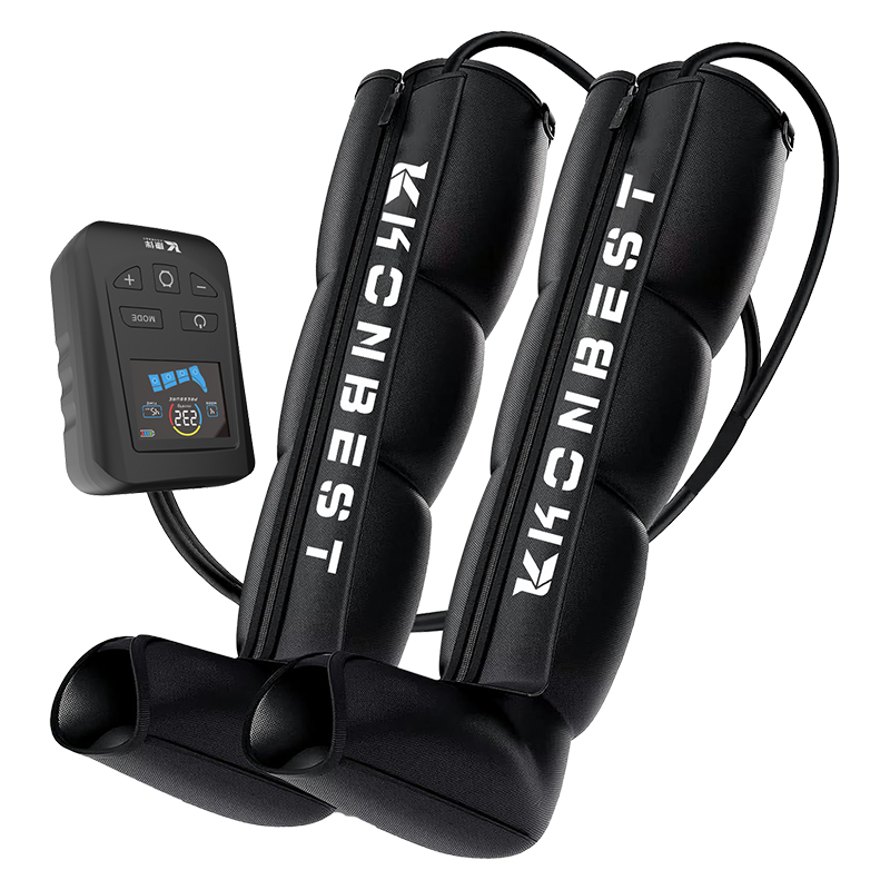 4 Chambers Compression Pressotherapy Leg Foot Massage Therapy Boots Sports Recovery Air Compression Boots