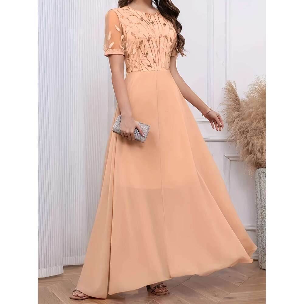 Chorus for Women Choir Long Evening Dress 2025 New Model Annual Meeting Host Performance Costume Student Spring