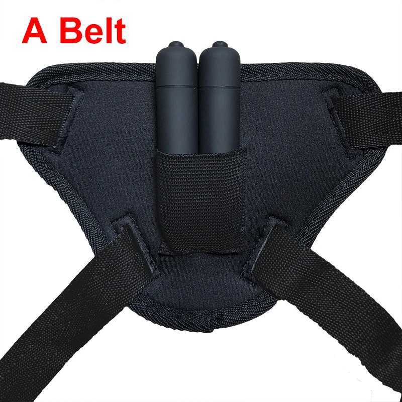 Big Realistic Strap On Dildo Silicone Adjustable Harness Huge Dildo Strapon with Bullet Vibrator Bag Sex Toys for Lesbian CouplesXJ250806