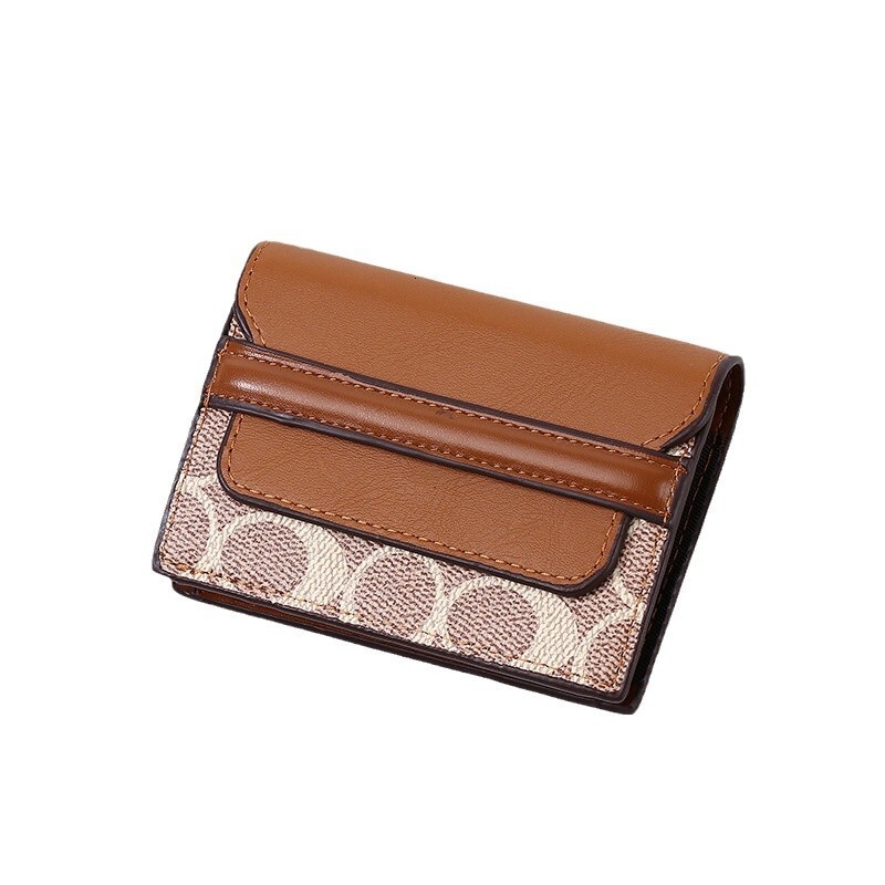 Holder for Women New Multi-Card Slot Compact Wallet ID Organizer High-End Large Capacity Card Clip