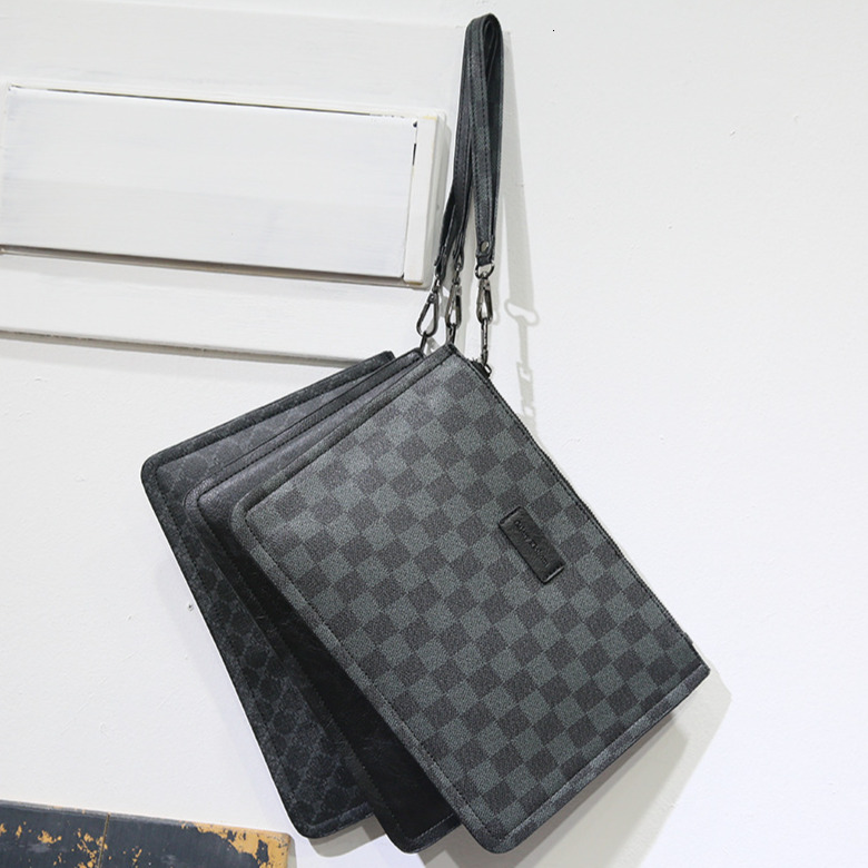Free shipping designer luxury Men's Clutch Bag Large Capacity Handheld Bag Card Holder Envelope Bag with Card Slots Handbag 2024 New Casual Bag T