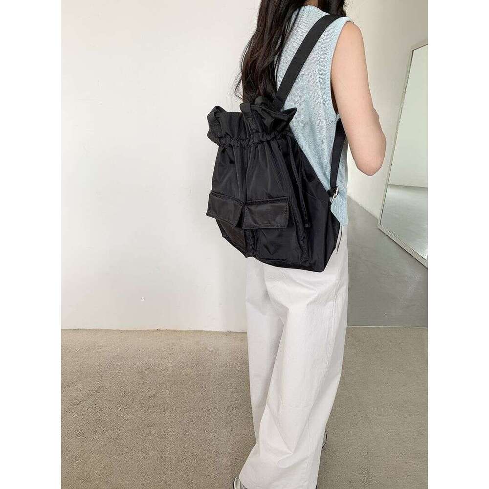New Travel Women, Fashionable Casual Dual-use Shoulder Bag, Large Capacity Nylon Laptop Backpack For Women
