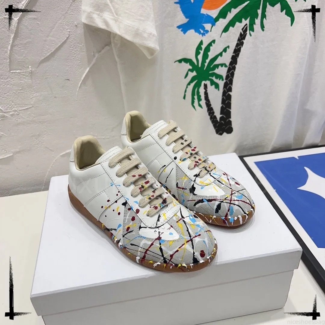 mm6 shoe margiella shoes Classic casual designer sneakers trainers women margela gats shoes designer shoes men sneakers for men chaussure size