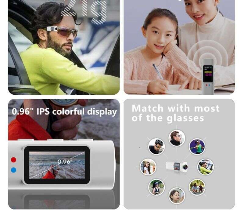 2K HD Eye Lens Wearable Recorder Recording Artifact Portable Life Outdoor Sports Camera