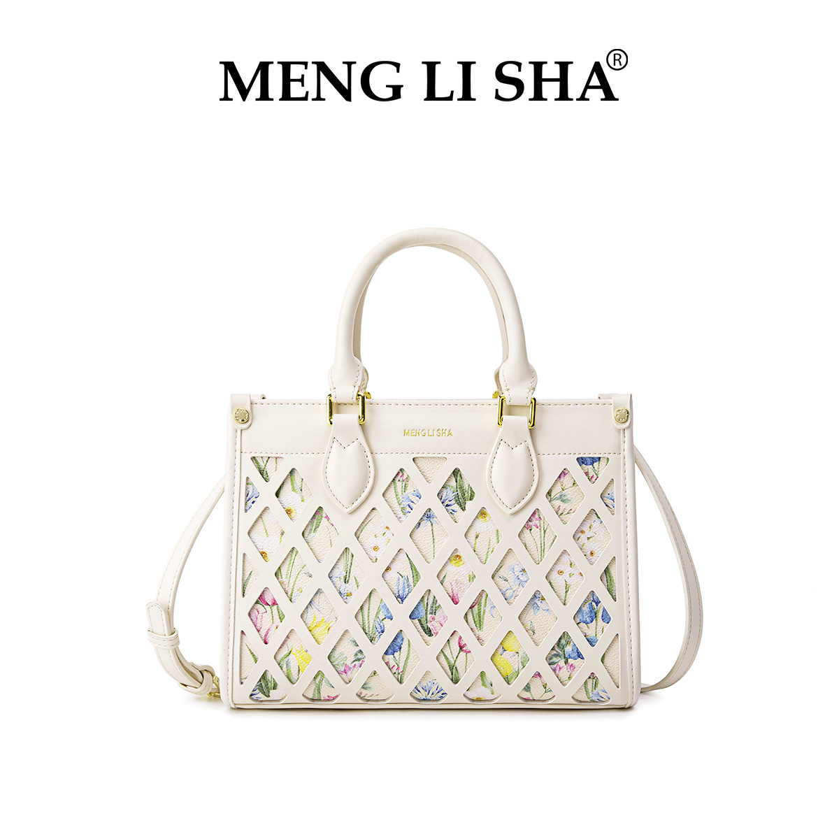 2025 MENG LI SHA New Women's Bag Korean Lazy Wind Commuter Large Capacity Tote Bag High-end Texture Fashion One-Shoulder Crossbody Bag