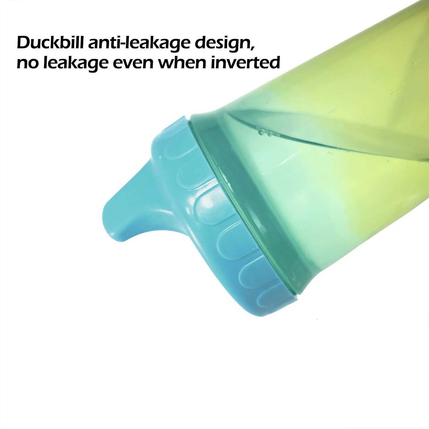 240ml Colorful Childrens Water Cup Portable Student Drinking Cup Drop-Proof and Leak-Proof Baby Learning Drinking Cup. X250806