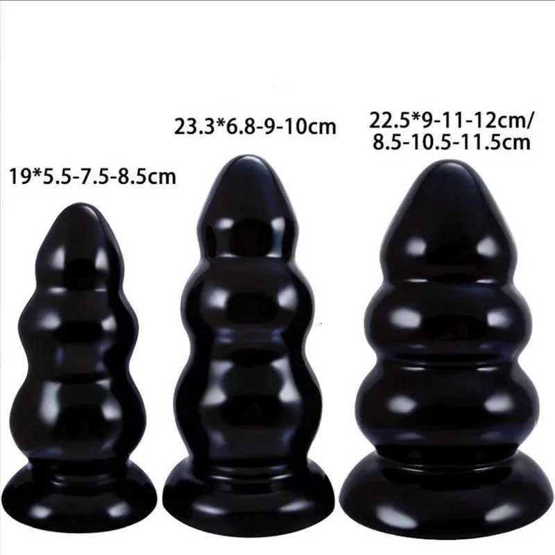 Super Huge Anal Plug Large Dildos Butt Plug Anus Expansion Prostate Massager with Suction Cup Sex Toys for Women Men Masturbator XJ250806