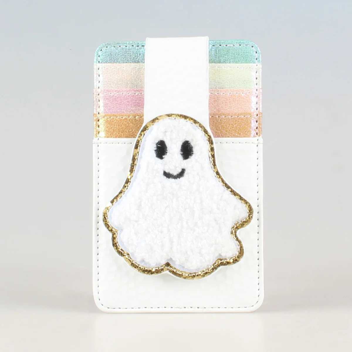 Zero Face Wallet Halloween Themed Bifold Cardholder PU Leather Button Closure XJ250806