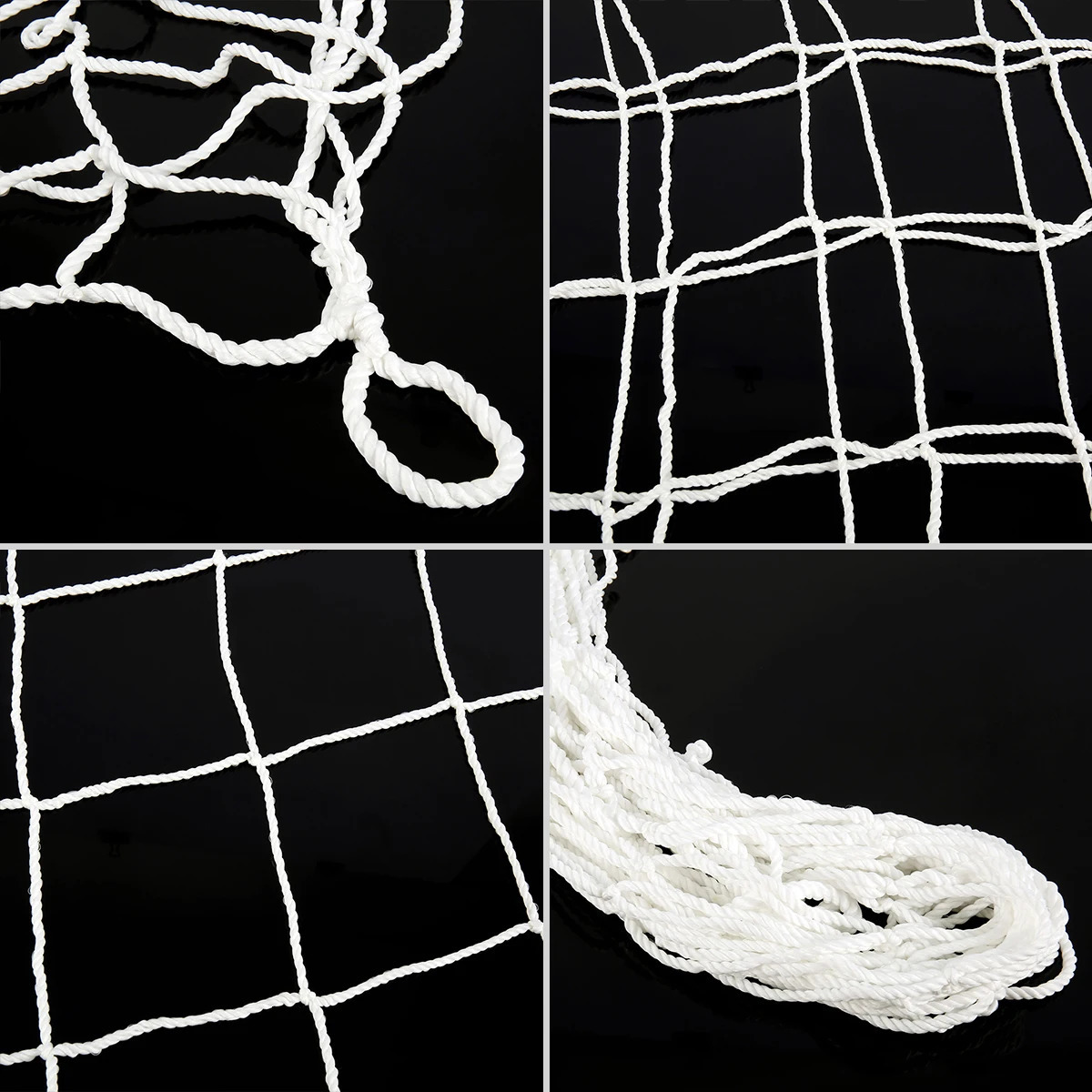1.2-3.6m Soccer Net Adult Folding Indoor Outdoor Soccer Goal Net Anti-impact Football Post Net Football Game Practice Equipment 250806