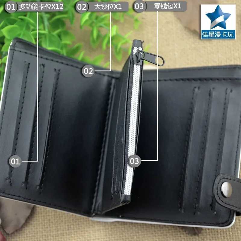 Bungo Stray Dogs Nakajima Atsushi Anime Wallets Cartoon Dazai Osamu Card HoldersXJ250806