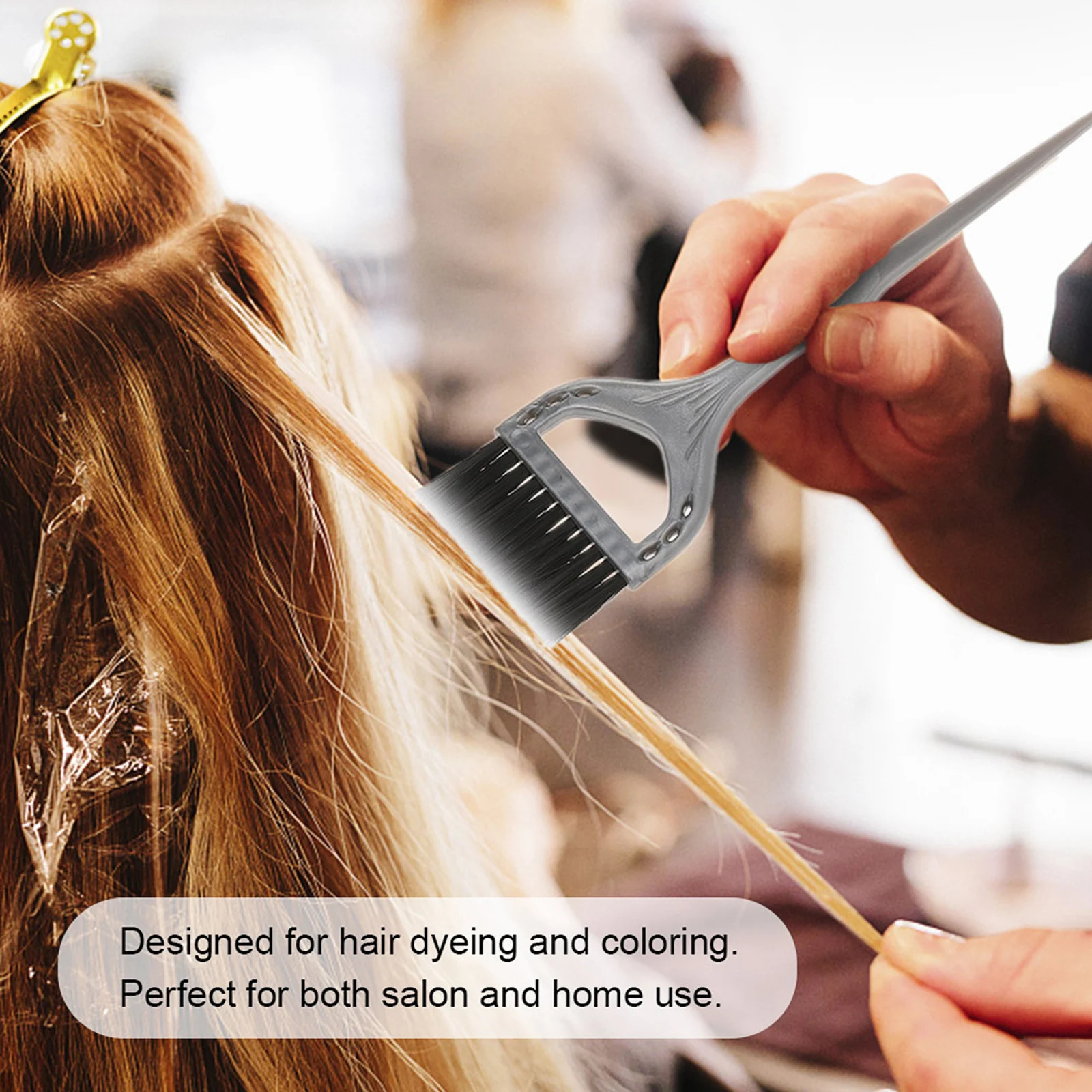 3pcs/set Plastic Colouring Brush Comb Bowl Hair Dyeing Kit Hair Color Mixing Bowls Hairdressing Styling Tools 250805