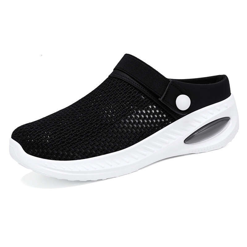 Women's Versatile Casual Breathable Outdoor Fashion Mom Shoes Closed-Toe Slippers