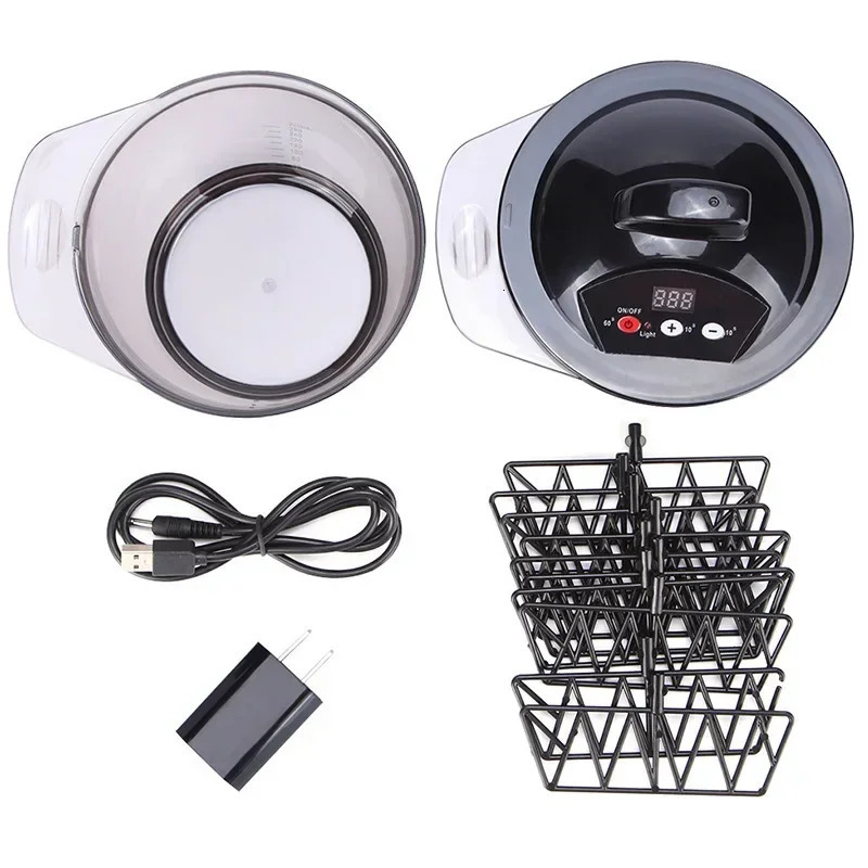 Professional Hair Color Wax Dyeing Hair Electric Hair Coloring Automatic Mixer Hairs Color Mixing Bowl Hairdressing Tool Device 250805