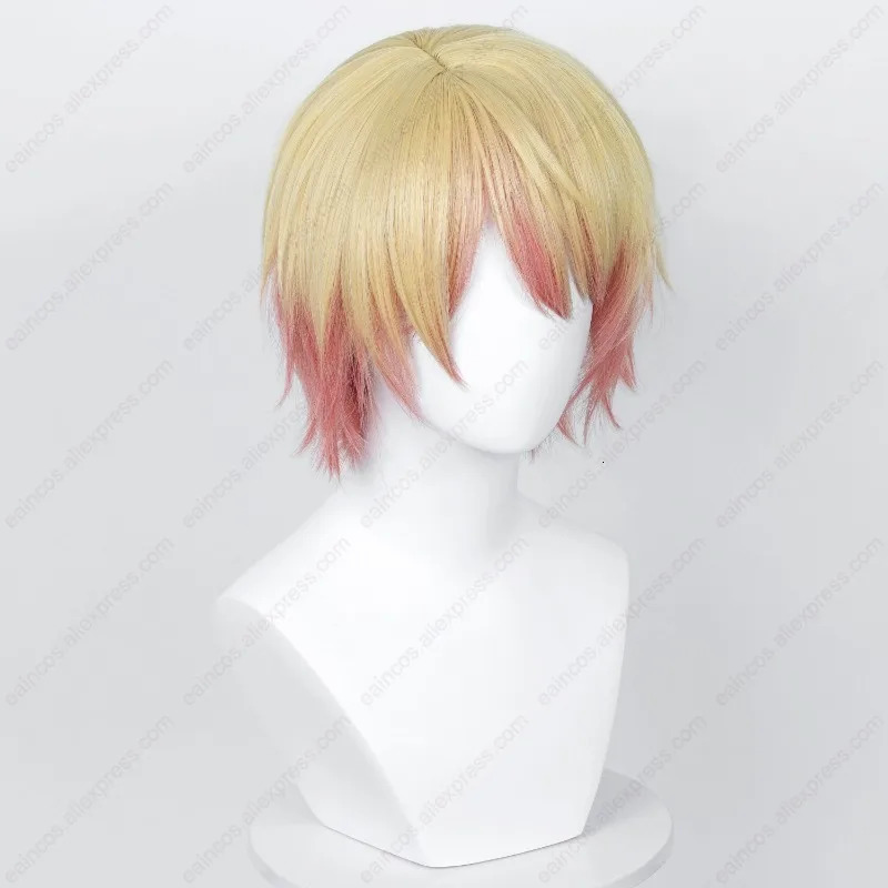 Anime Tenma Tsukasa Cosplay Wig 30cm Short Wigs Heat Resistant Synthetic Hair Halloween 250805
