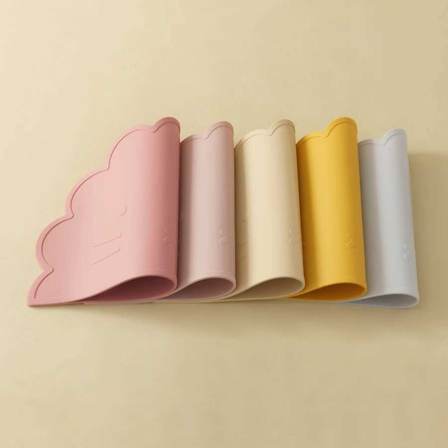 1Pcs Silicone Dining Appliance Placemat Dishes Plate Table Mat Childrens Tableware Pad Kids Feeding Mat Baby Stuff X250806