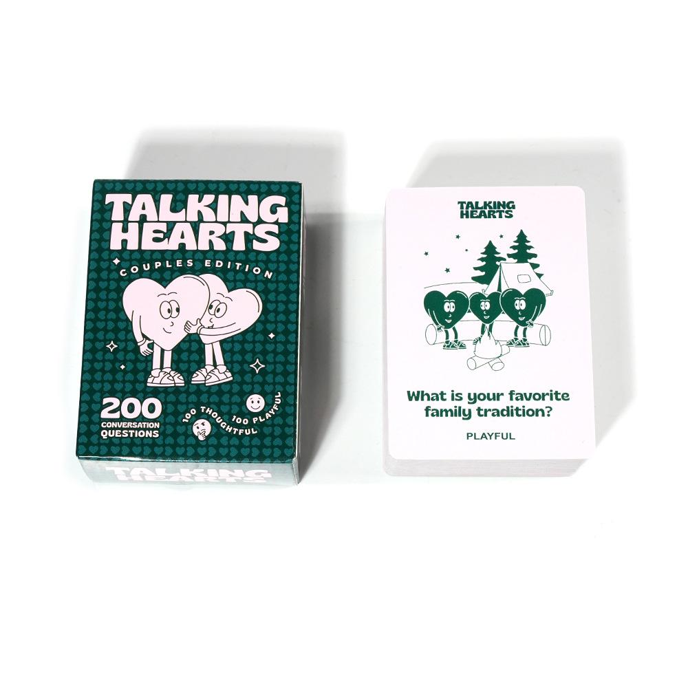 Romantic Communication Challenge: Interactive Dialogue Deck Ideal Gift For Couples On Valentine's Day