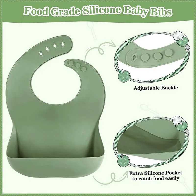 8Pcs Crown Plate For Kids Baby Feeding Set Childrens Silicone Tableware Free Personalized Name Suction Cup Bowl BPA Free X250806