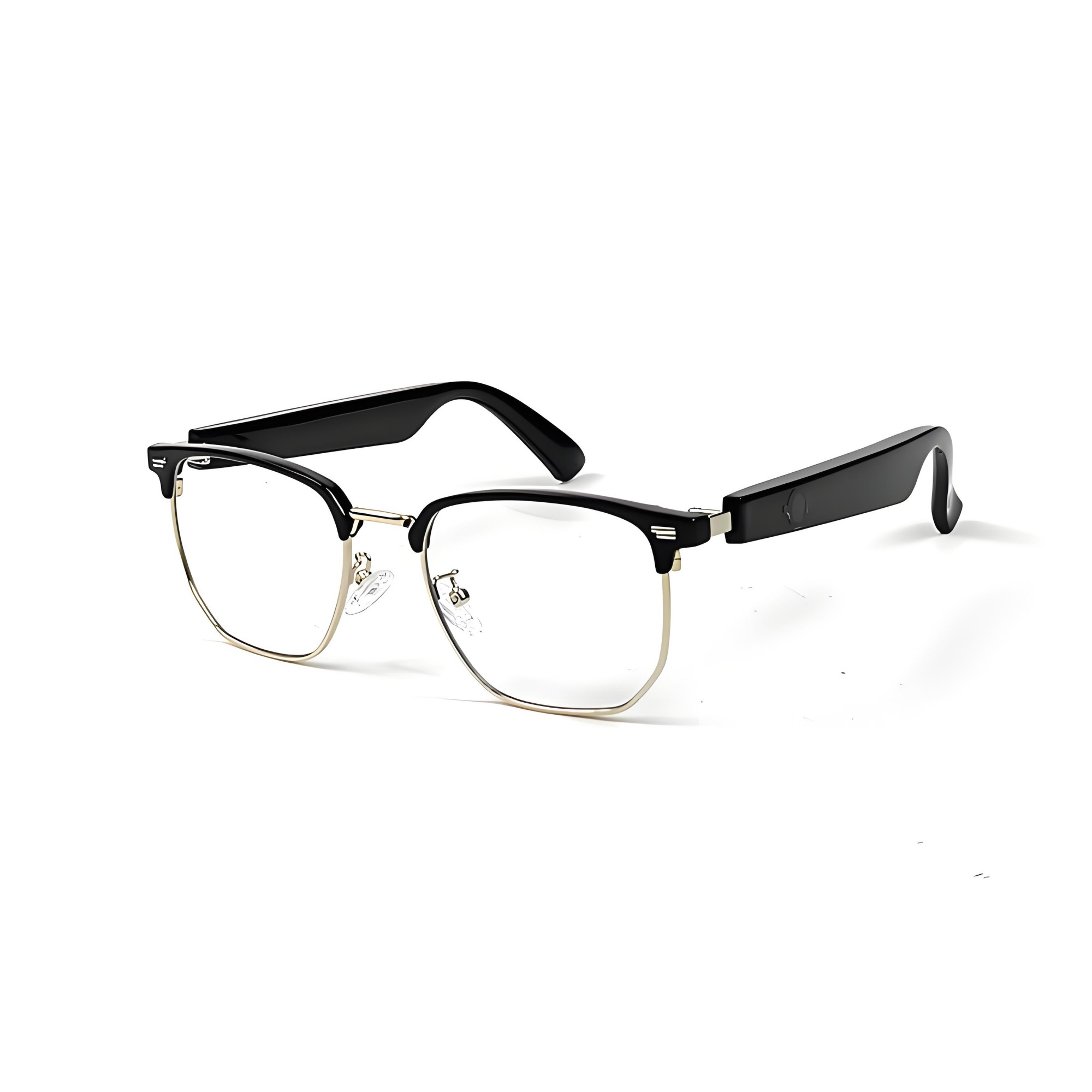Smart Audio Glasses Anti Blue Light Anti UV Men Women Outdoor or Driving Listen to Music Make Calls Voice Assistant Earphone Glasses Multiple Language