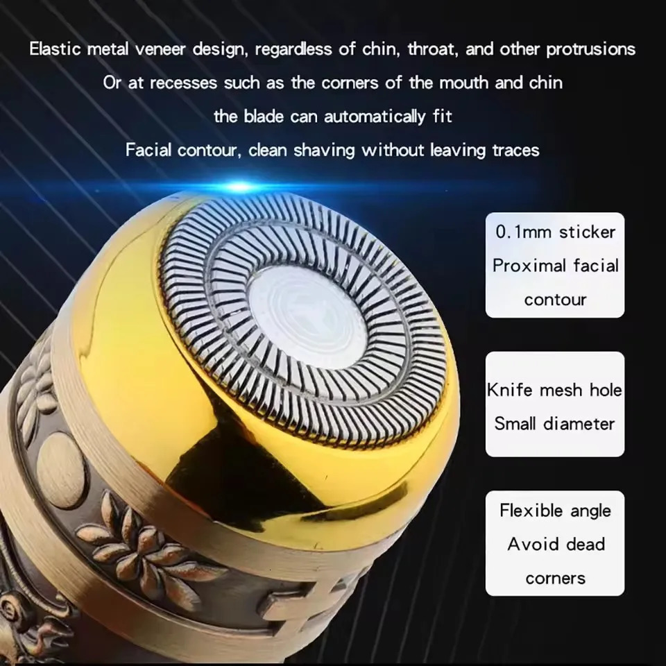 T9 3-In-1 Electric Shaver USB Rechargeable Nose Ear Hair Trimmer Men Family Travel Portable Beard Trimmer Beard 250805