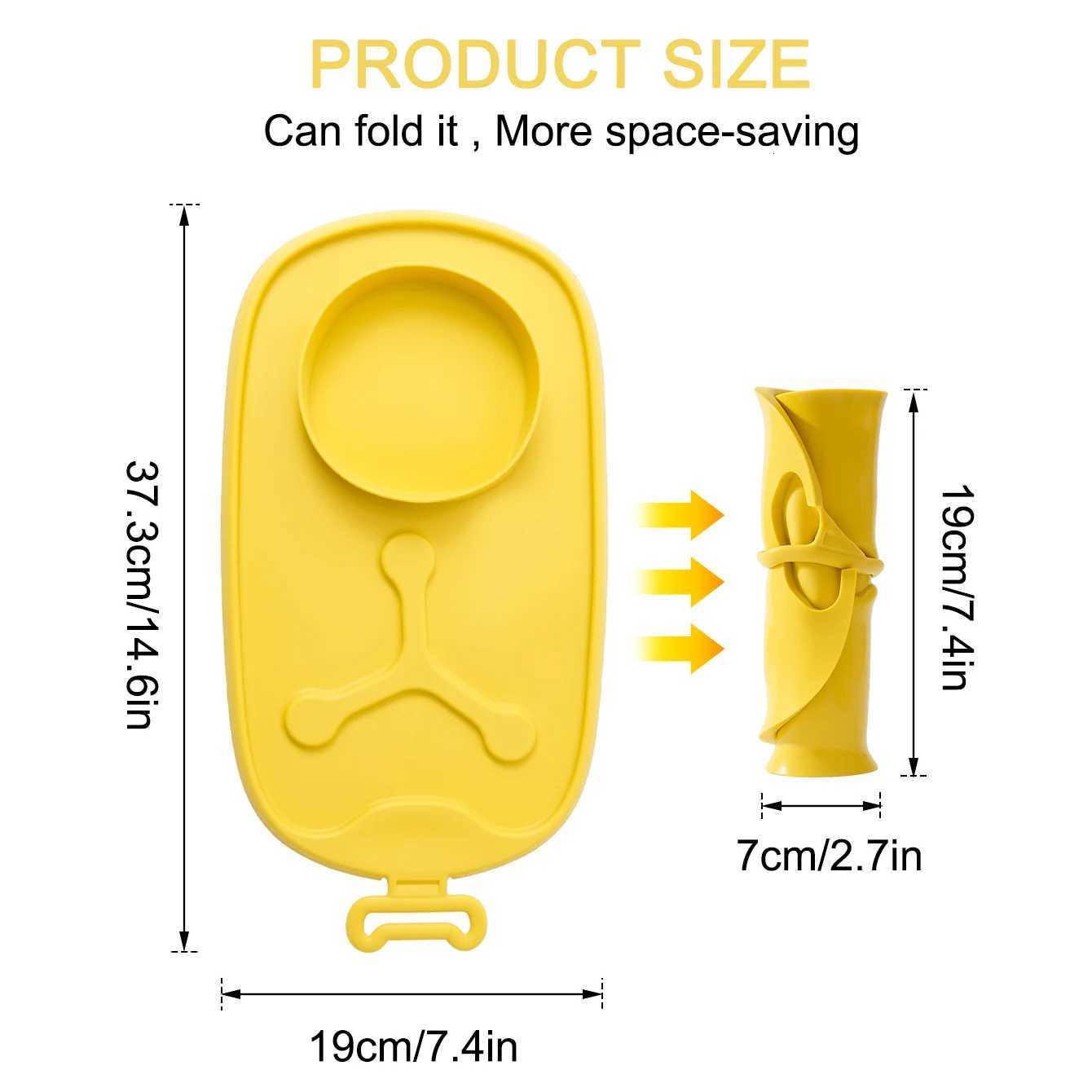 1PCS New Design Baby Silicone Bowl Anti-Slip Feeding Dishes Plate Tableware For Training Storage Portable Baby Shower Gift X250806