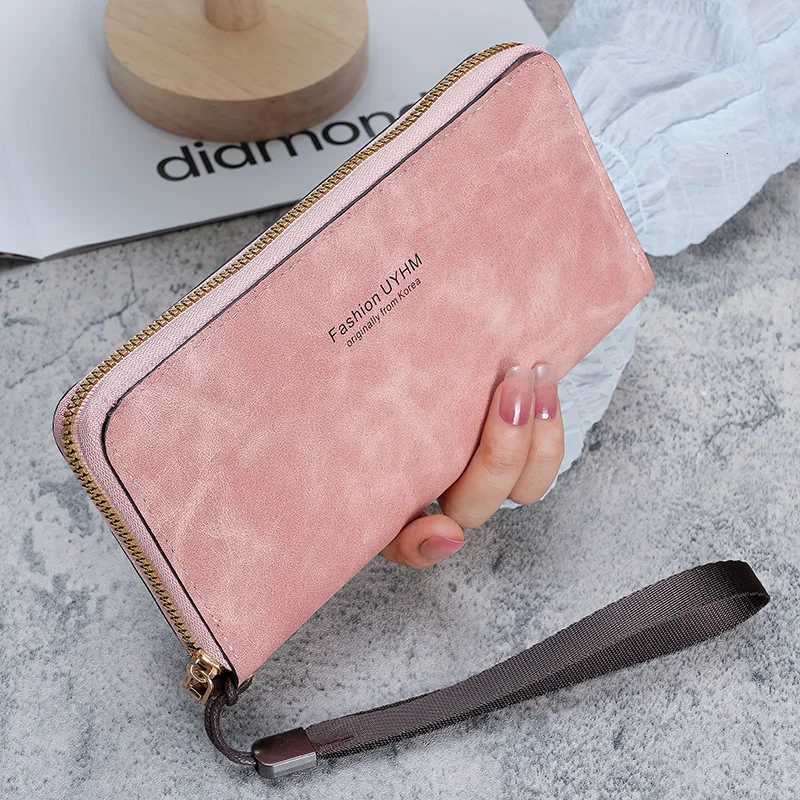 2025 New Korean Handbag for Women Holding a Long Wallet Multi-Function Card Bag Mobile Phone Bag Coin Purse Female WalletXJ250806