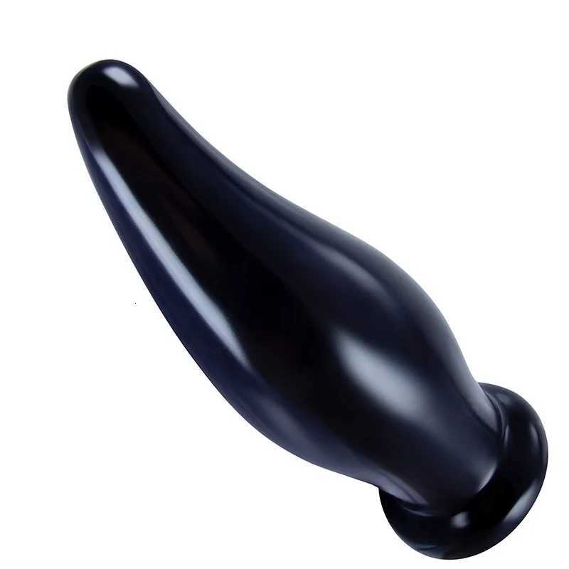 Large Anal Plug Dilator with Suction Cup Dildos Masturbator Stimulates Anus Vagina Long Big Butt Plug Sex Toys for Women and Men Sex Shop XJ250806