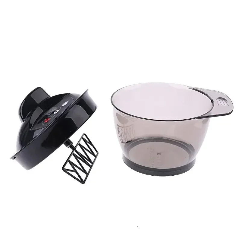 DIY Hairdressing Barber Tool - Electric Hair Cream Mixer Automatic Color Paste Blender Dyeing Stirrer with Mixing Bowl 250805