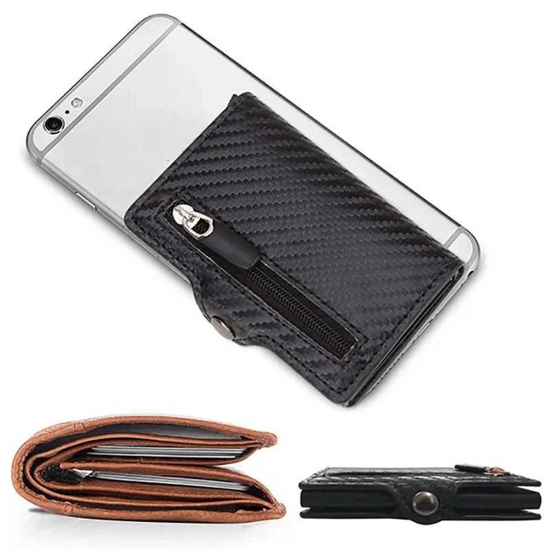 Top Quality Wallets Men Money Bag Mini Purse Male Vintage Brown Leather RFID Card Holder Wallet Small Smart Wallet Pocket WalletXJ250806