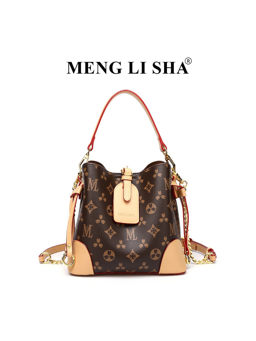 MENG LI SHA Women's Fashionable Handheld Vegetable Basket Bags 2025 Spring/Summer New Arrivals High - quality Single - shoulder and Cross - body 
