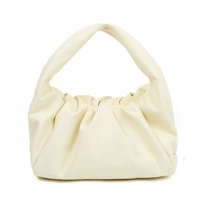 Sophisticated Ladies' Niche Designed Handbag - Soft Puff Cloud Shape for Versatile Carrying Styles