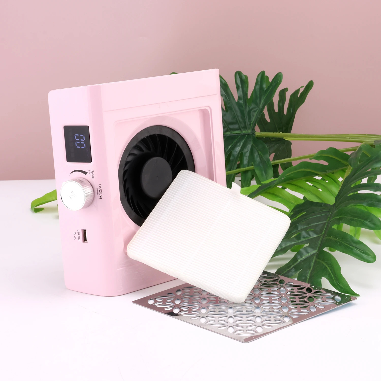 Brushless Motor 85w Nail Suction 4500RPM Dust Collector Strong Power Nail Drill Vacuum Cleaner Nail Tools Dust Collector Battery 250729