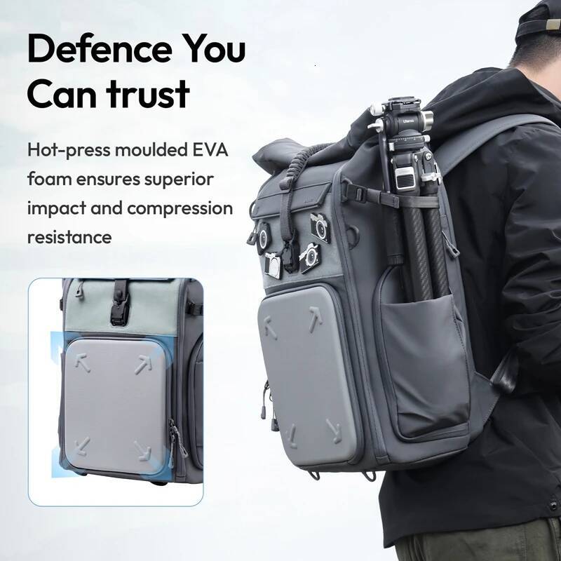 Ulanzi BP04 Hard Shell Camera Backpack 27L Travel Photography Content Creation Short Trip Bag for Outdoor Livestreaming Vlog high-quality