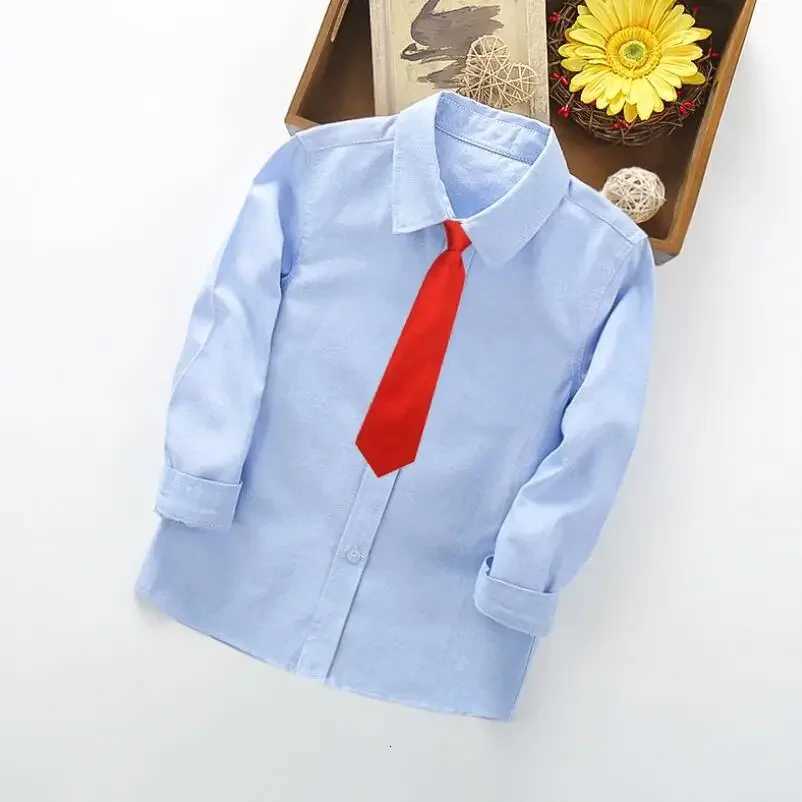 Toddler Teen Clothes School Uniform Boys Bow Tie Shirts Long Sleeve Shirt For Kids Boys Childrens Costume 4 6 8 10 12 14 Years X250806