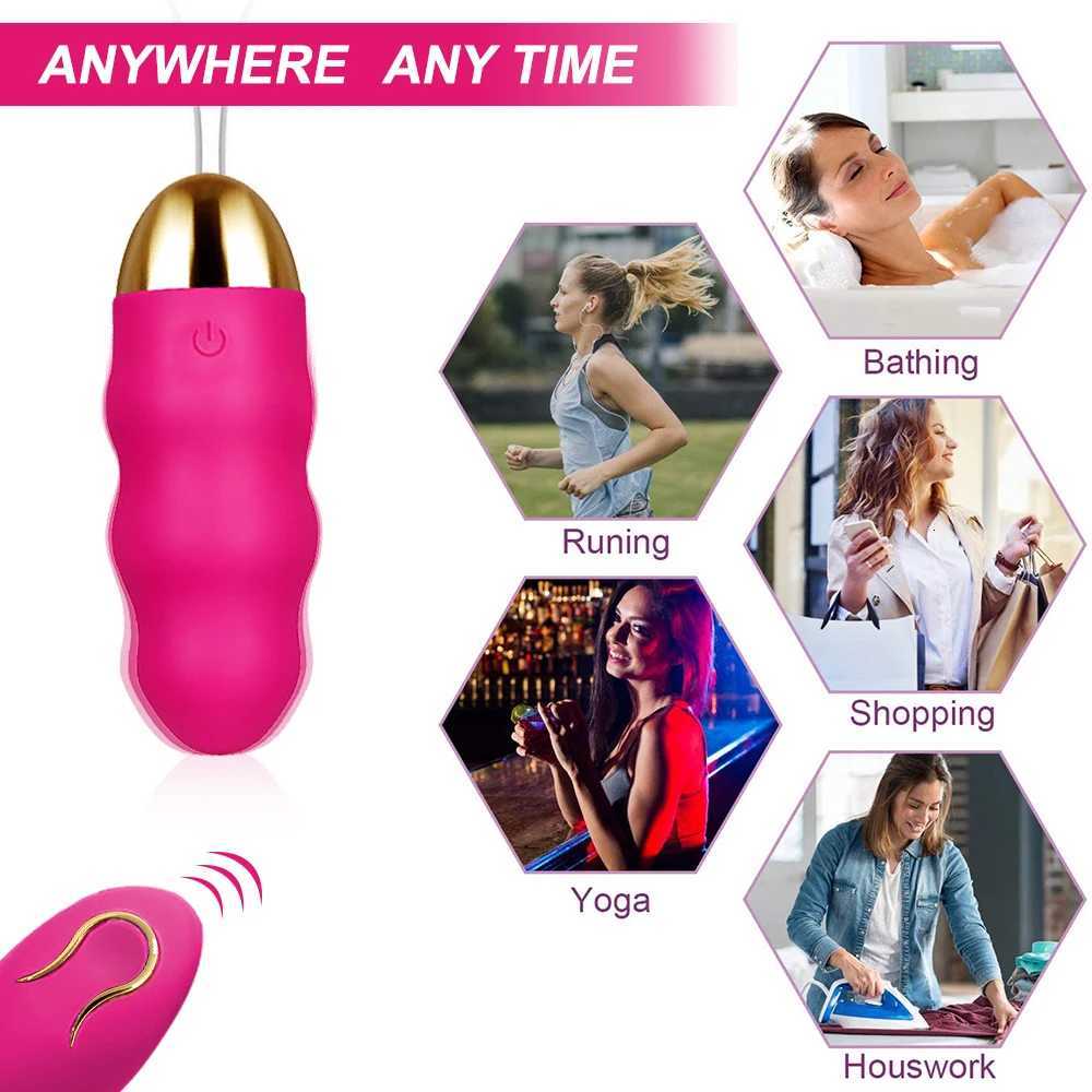 Vibrating Egg for Women Wearable Panties Vibrator Remote Control Vagina Bullet Vibrator Female Masturbation Sex Toy for Women XJ250806