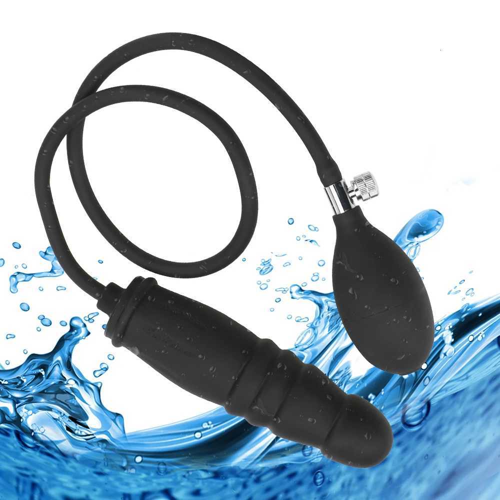 10pcs/lot Inflatable Dildos For Women Vaginal Anal Plug Men Butt Dilator Realistic Penis Female Masturbator Sex Toy Adult Games Couple Set XJ250806