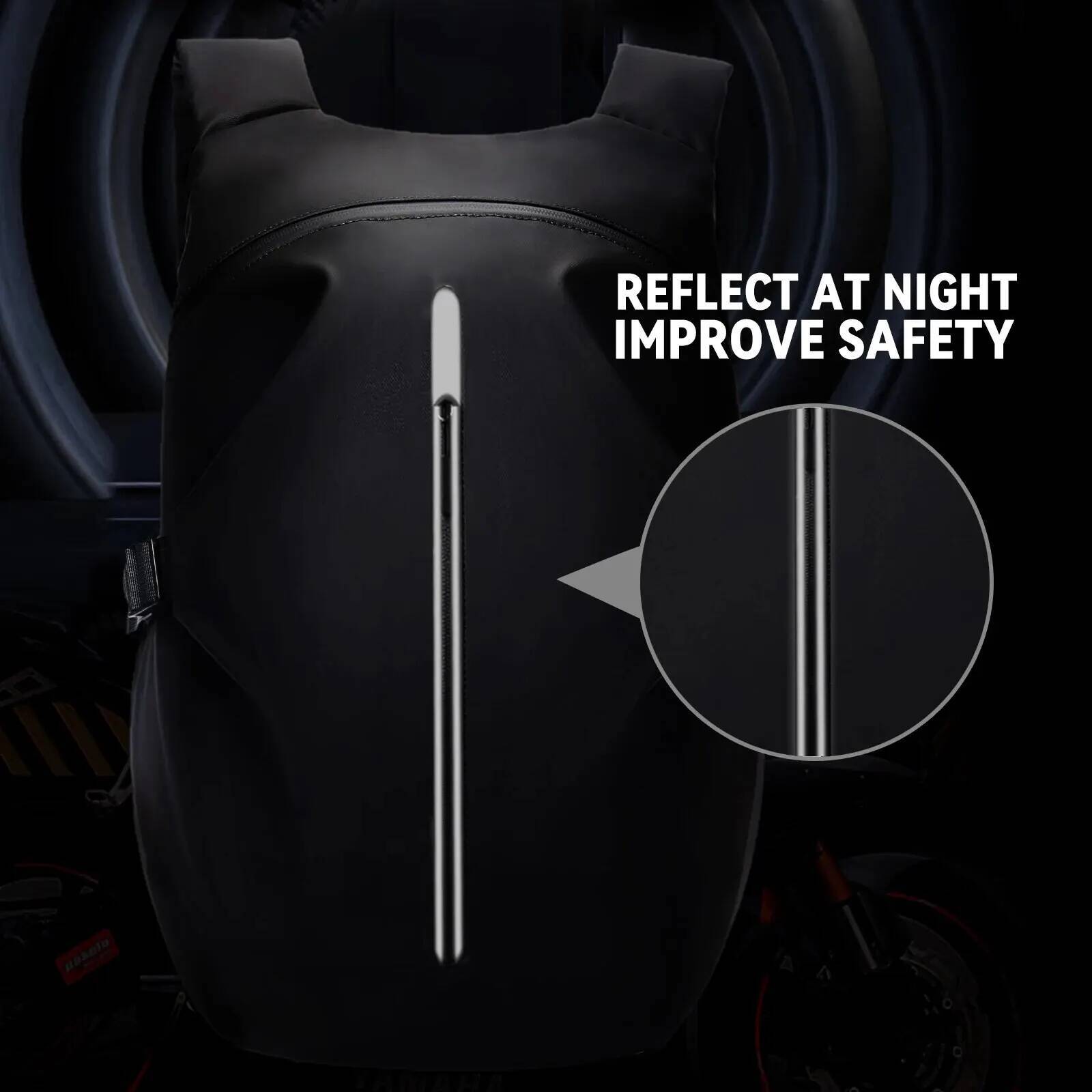 Likros Waterproof Foldable Men Travel Backpack Cycling Storage Bags Motorcycle Helmet Bag high-quality