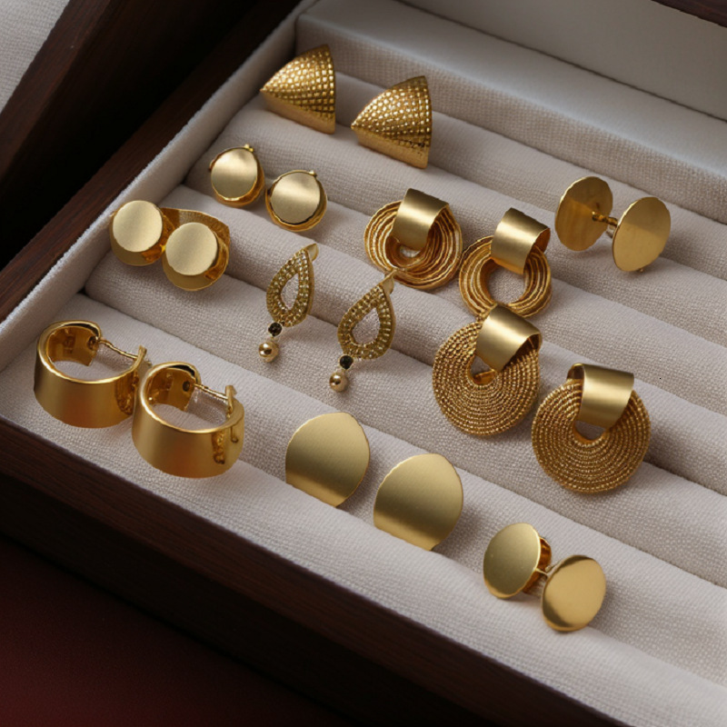 Free Shipping Designer Luxury Jewelry Silver Needle Metal Round Flower Tassel Earrings Retro Stud Earrings Elegant High-end Feel Women's Accessor