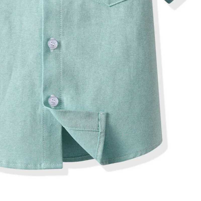 New Children Boys Gentleman Shirts Kids Short Sleeve Casual Tops Infant Toddler Girls Blouses Formal Clothing Summer Clothes X250806