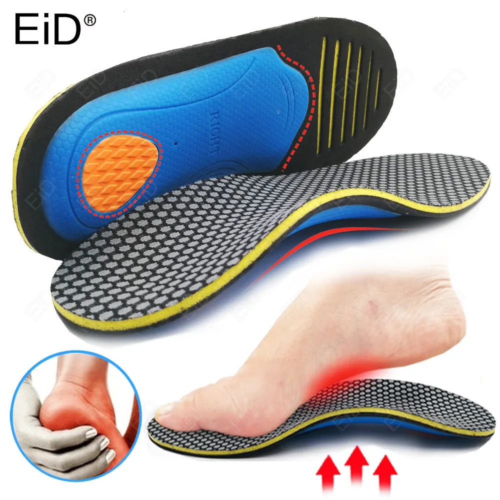 EiD EVA Orthopedic Insoles Ortics flat foot Health Sole Pad for Shoes insert Arch Support pad for plantar fasciitis Feet Care 250805