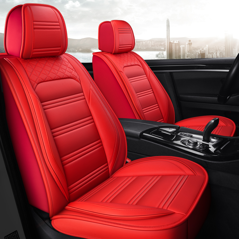 Precision-Fitted Auto Interior Upgrades with Durable Leatherette Seat Covers