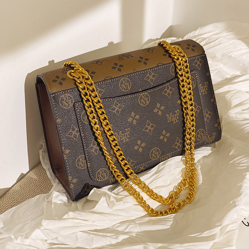 MKF designer bag free shipping Light luxury High quality casual fashion flap bag letter Floral versatile classic high-capacity handbag for woman