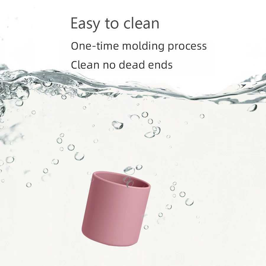 1PCS Color Kids Baby Learning Drinking Cup Silicone Feeding Liquid Cup Feed Gargle Mug Kids Training Water Cups Baby Accessories X250806