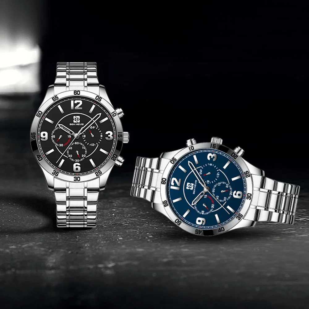 Mens Luxury 45mm Wrist Install Quartz Mens 3ATM Diving Mens Sport Wrist W250806