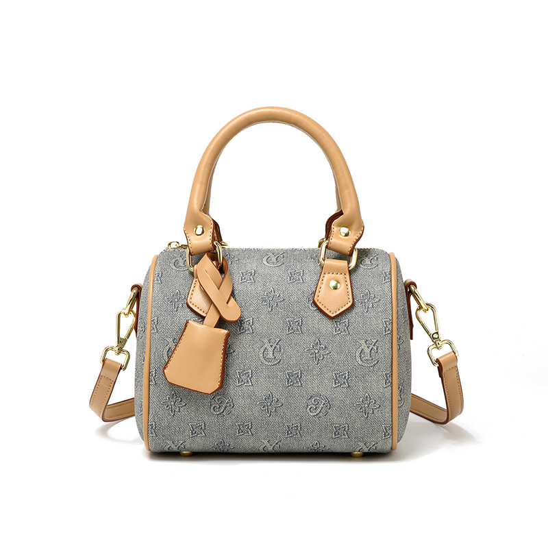 MKF designer bag free shipping High quality casual Boston bag simple versatile classic vintage handbag for woman