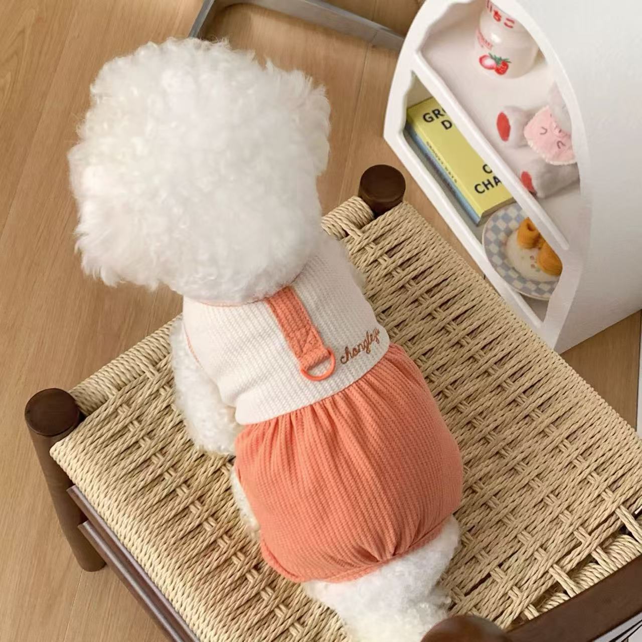 T911 Dog clothes summer spring and summer thin breathable four-legged clothes pet cat small dog Teddy Bichon Pomeranian