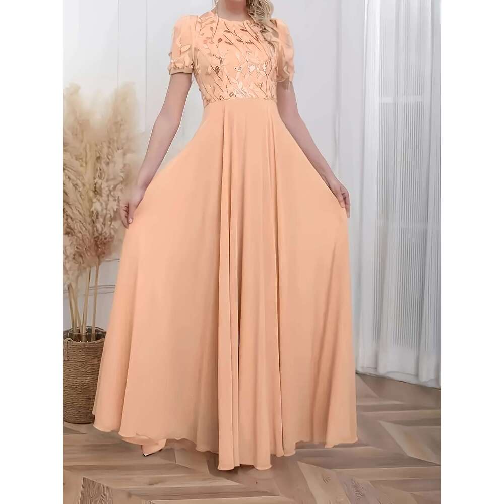 Chorus for Women Choir Long Evening Dress 2025 New Model Annual Meeting Host Performance Costume Student Spring