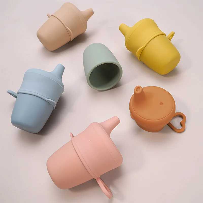 Portable Drinkware Baby Food Storage Snacks Cup Infant BPA Free Sippy Cup Silicone Feeding Accession For Kids Christmas Gift X250806